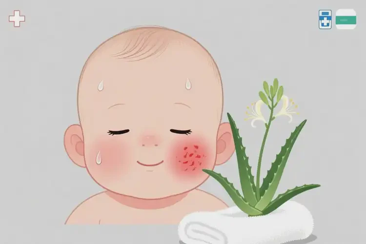 嬰幼兒面部偶爾起濕疹可不可以根治(圖1)