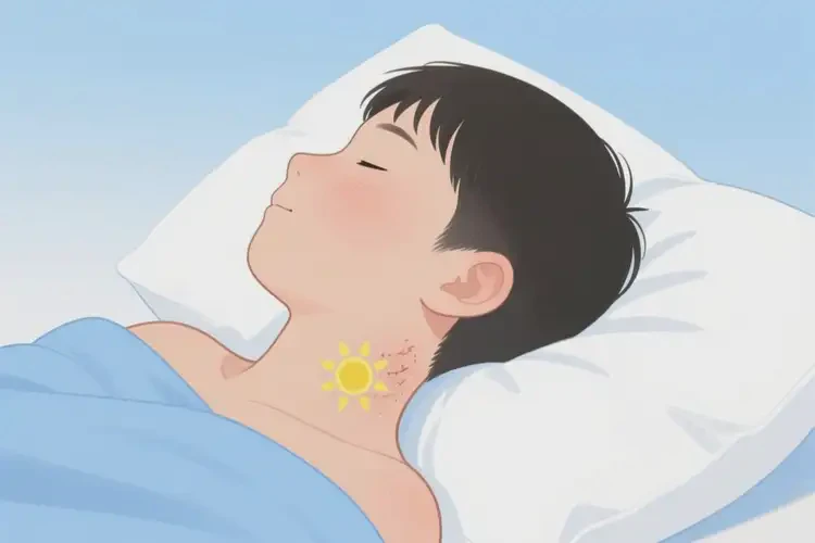 青年人脖子出濕疹可不可以根治(圖1)