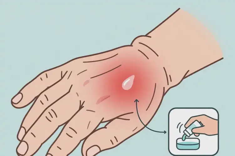 老人手上經(jīng)常長濕疹可不可以根治(圖1)