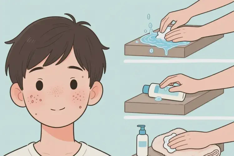 青少年臉上偶爾起濕疹能夠徹底治愈嗎(圖2)