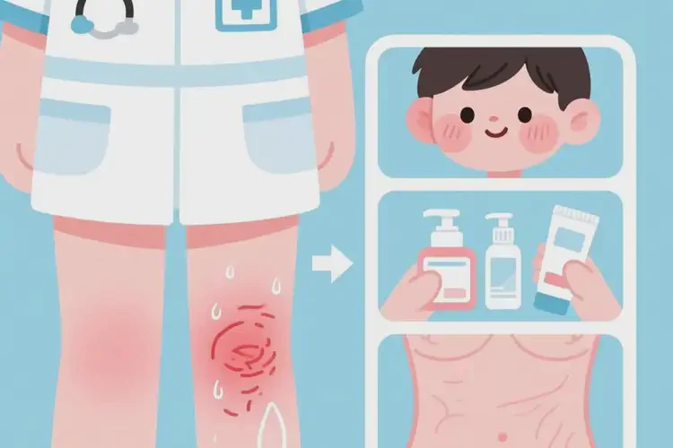 孩子大腿偶爾長濕疹可不可以根治(圖4)