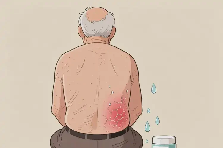 老人屁股上容易長濕疹可不可以根治(圖2)