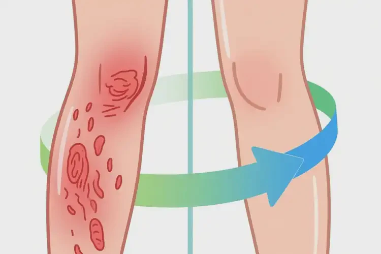 女性大腿有濕疹可不可以根治(圖1)