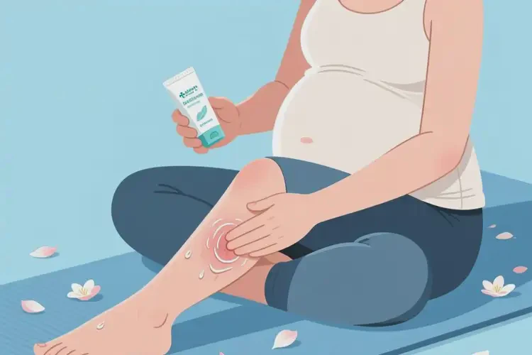 孕婦小腿容易長(zhǎng)濕疹可不可以根治(圖1)