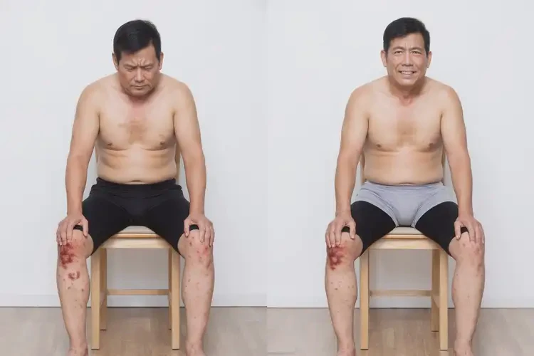 男性屁股上偶爾起濕疹可以徹底自愈嗎(圖1)