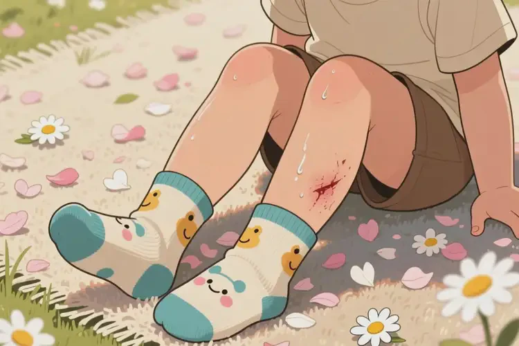 少兒小腿上有濕疹能徹底自愈嗎(圖1)