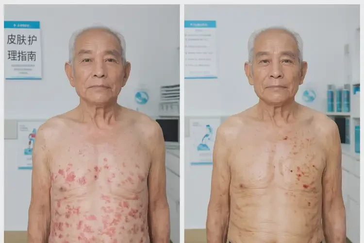 老人肚子偶爾起濕疹可不可以根治(圖2)