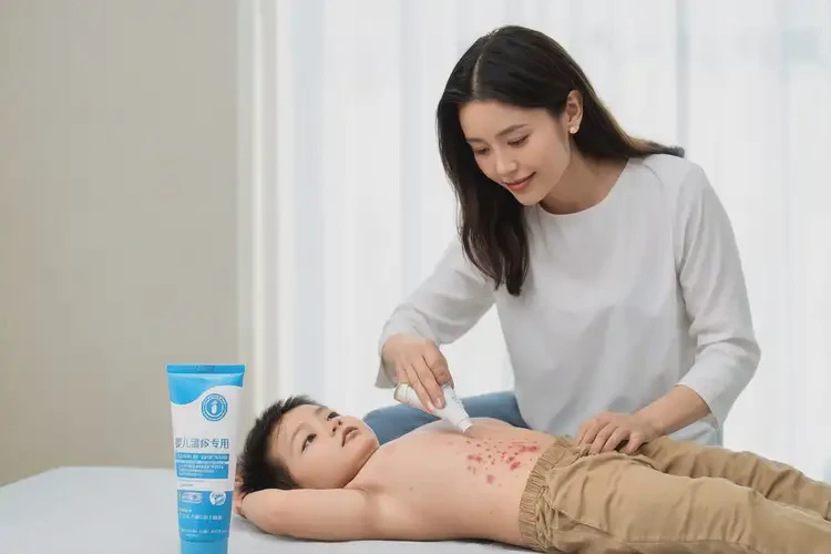 小兒肚子上經(jīng)常起濕疹可不可以根治(圖2)