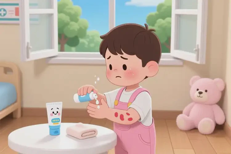 少兒手上經(jīng)常起濕疹可不可以根治(圖1)