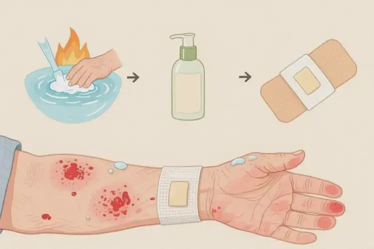 老人手臂上有濕疹可不可以根治(圖2)