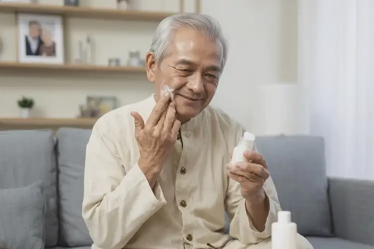 老人面部容易起濕疹可不可以根治(圖2)