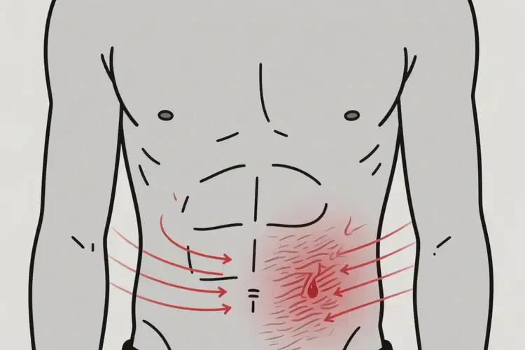 男生肚子偶爾起濕疹可不可以根治(圖1)