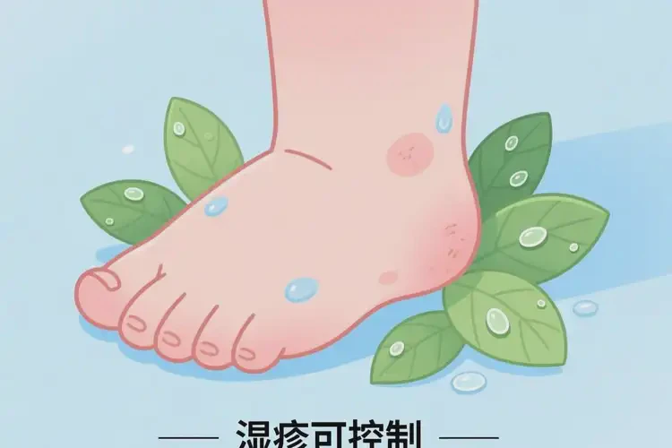 兒童腳上出現(xiàn)濕疹可不可以根治(圖4)