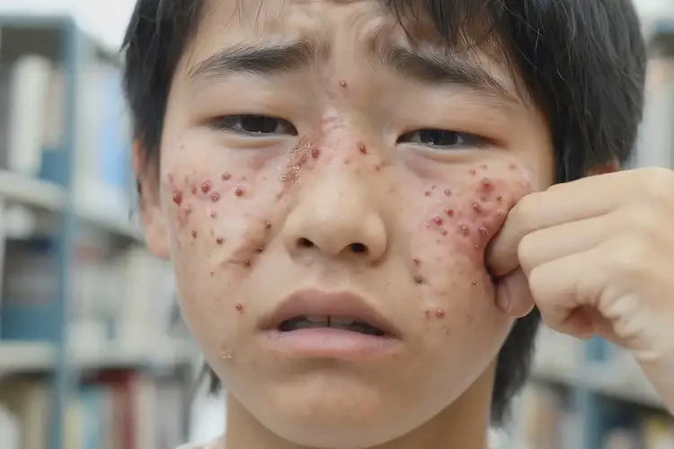 大学生脸上经常起湿疹可不可以彻底自愈(图4)
