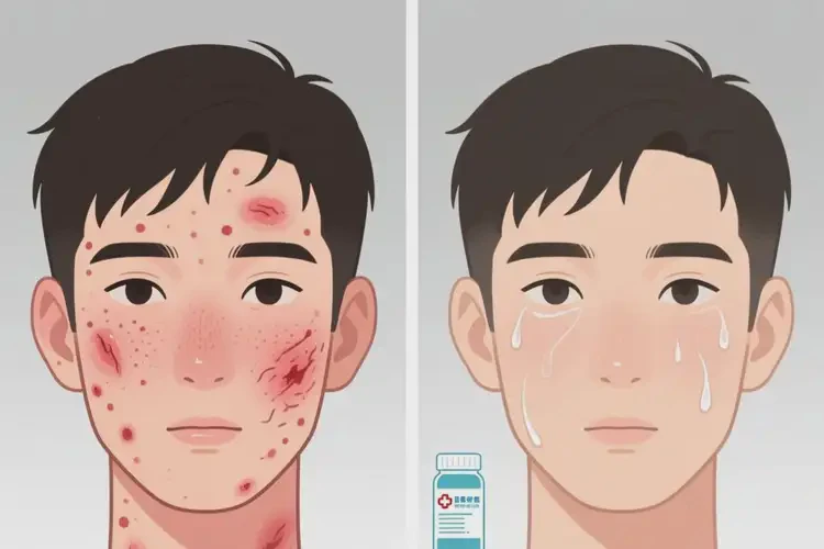 男生面部容易起濕疹可不可以根治(圖4)