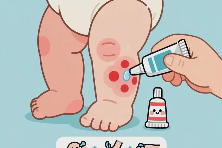 嬰兒小腿有濕疹可以治好嗎(圖3)