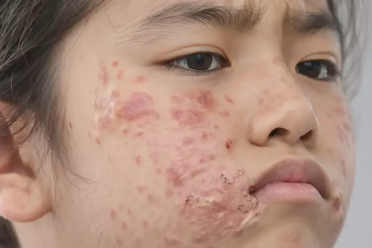 大學(xué)生臉上經(jīng)常起濕疹可不可以根治(圖4)