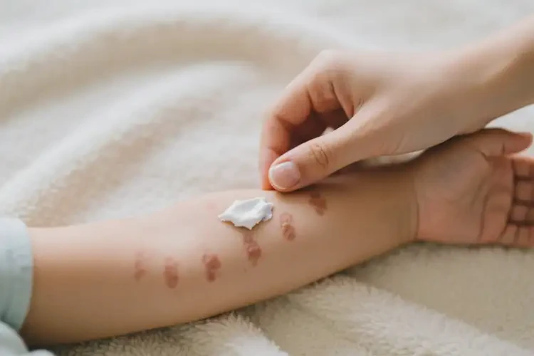 孩子手臂上有濕疹可不可以根治(圖2)