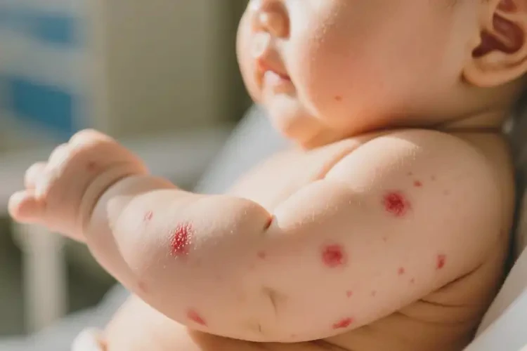 寶寶手臂偶爾起濕疹可以治好嗎(圖4)