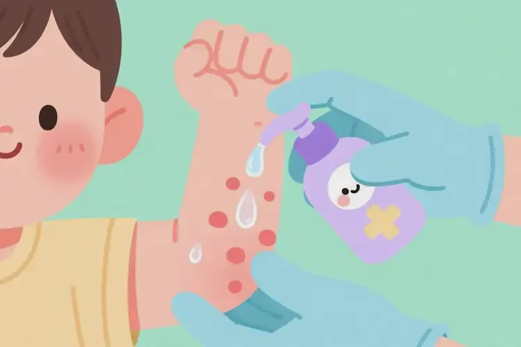 少兒手臂有濕疹可不可以根治(圖1)