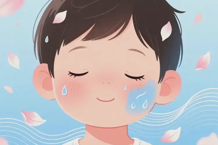 孩子面部出濕疹能靠自己自愈嗎(圖1)