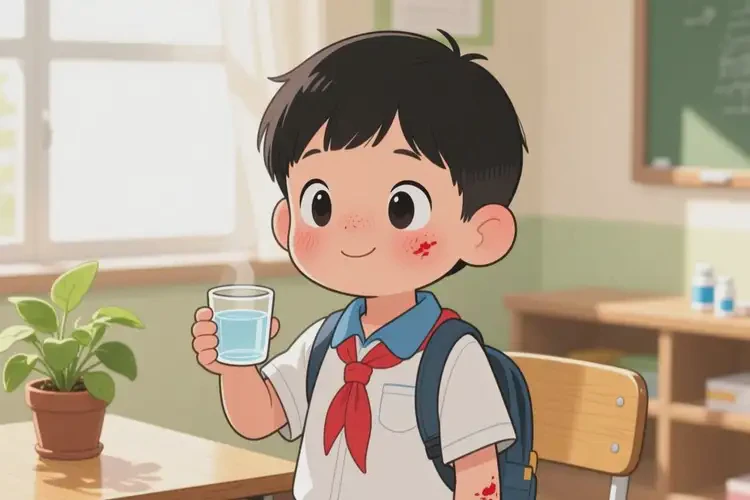 小學(xué)生面部起濕疹可不可以根治(圖3)