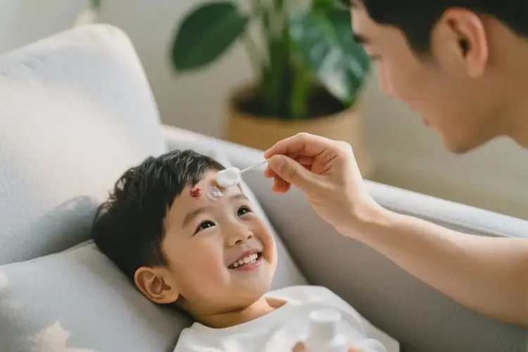 少兒面部長濕疹可不可以根治(圖3)