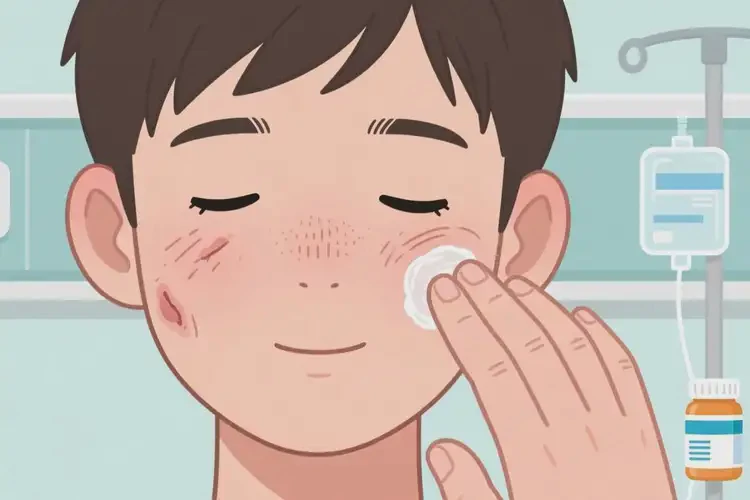 青少年臉上偶爾起濕疹能夠徹底治愈嗎(圖4)