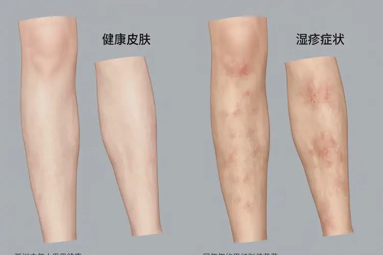男人小腿偶爾起濕疹可不可以根治(圖2)