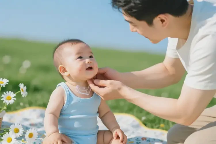 寶寶脖子容易起濕疹可不可以根治(圖2)