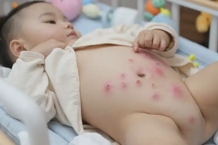 幼儿肚子上经常起湿疹可不可以根治(图4)