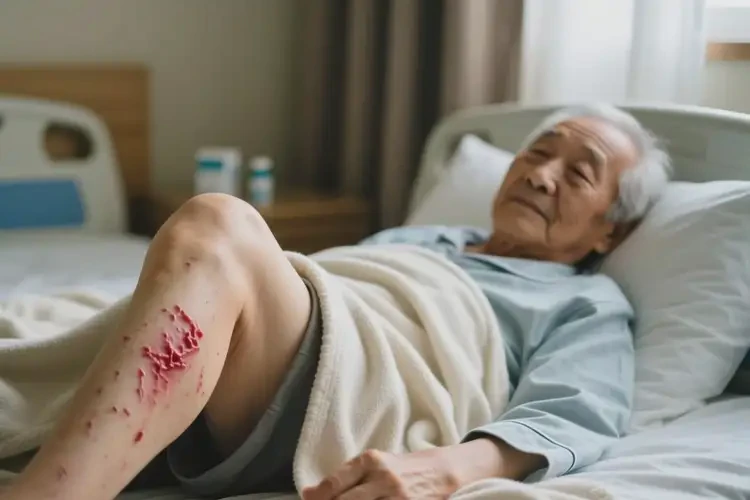 老人大腿上有濕疹可不可以根治(圖2)