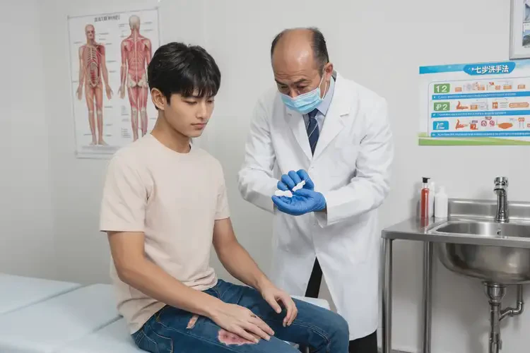 青年人大腿容易長(zhǎng)濕疹能夠徹底治愈嗎(圖3)