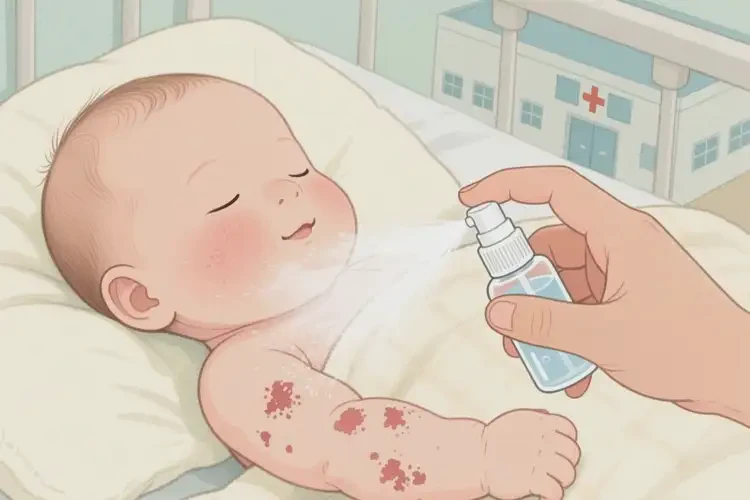 嬰兒手臂經(jīng)常長濕疹可不可以根治(圖1)