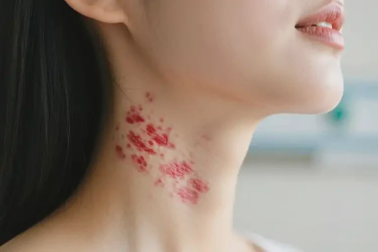 女人脖子长湿疹能不能根治(图4)