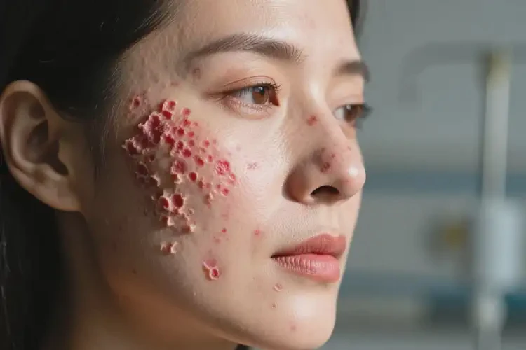 女人面部有濕疹可不可以根治(圖2)