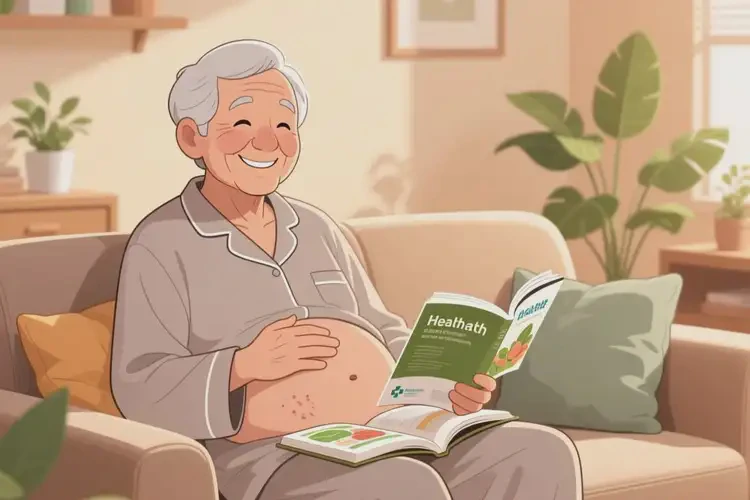 老人肚子出現(xiàn)濕疹可不可以根治(圖4)