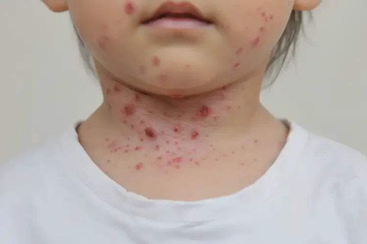 小兒脖子上偶爾起濕疹可不可以根治(圖4)