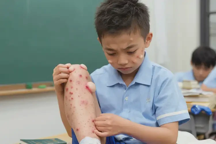 小學生小腿上容易長濕疹可不可以根治(圖4)