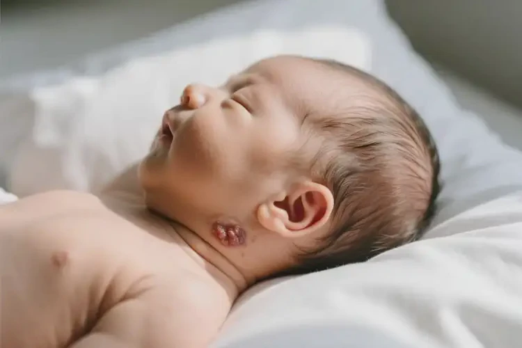 新生兒脖子經(jīng)常長濕疹不管它會(huì)自己自愈嗎(圖1)