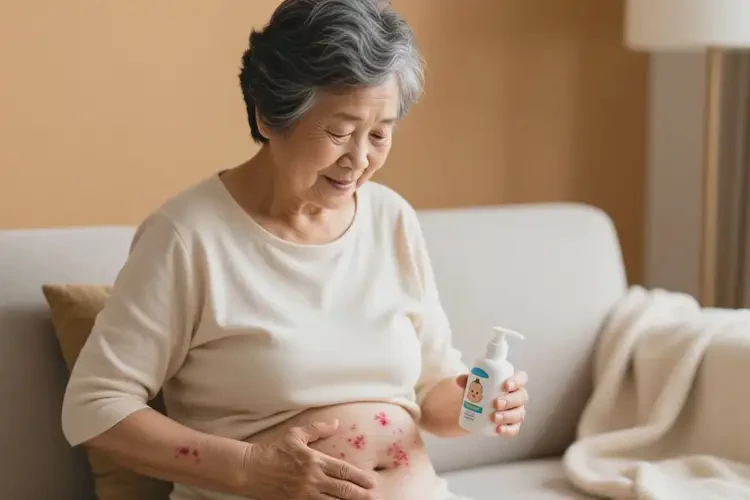 高龄老人肚子经常起湿疹可不可以根治(图4)