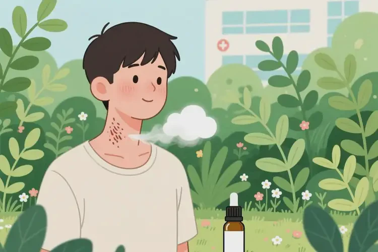 青年人脖子出濕疹可不可以根治(圖2)