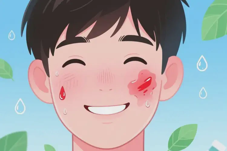 男生臉上出現(xiàn)濕疹可不可以根治(圖4)