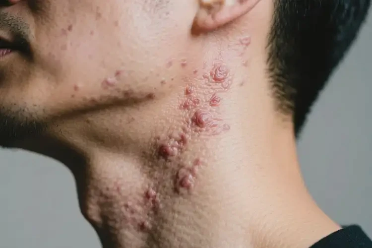 男人脖子上經(jīng)常長(zhǎng)濕疹不管它會(huì)自己痊愈嗎(圖2)