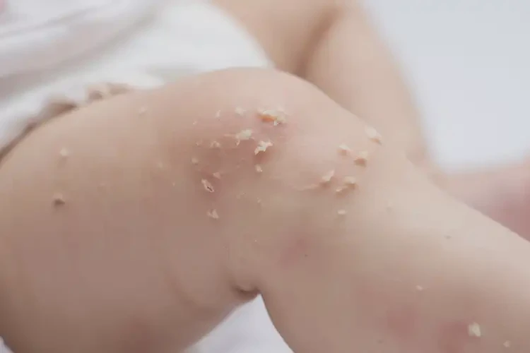 小兒小腿偶爾起濕疹能靠自己自愈嗎(圖4)