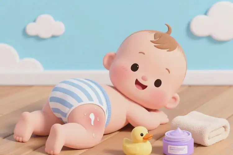 婴幼儿屁股容易起湿疹可以治好吗(图1)