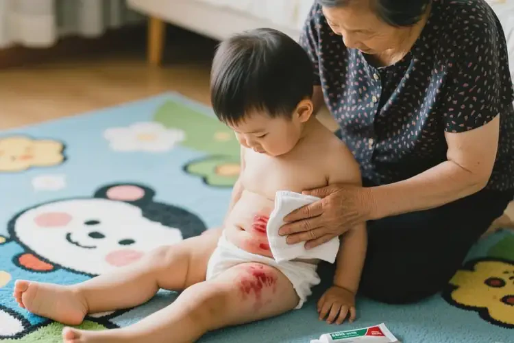 小孩肚子容易起濕疹可不可以根治(圖1)