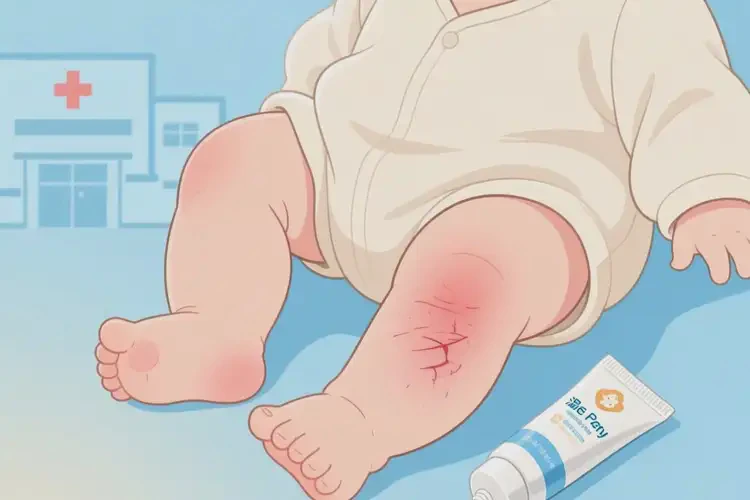 嬰兒大腿經(jīng)常起濕疹不管它會自己好嗎(圖3)