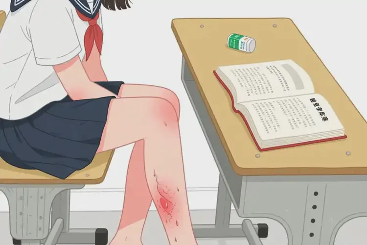 大學(xué)生小腿經(jīng)常起濕疹可不可以根治(圖3)