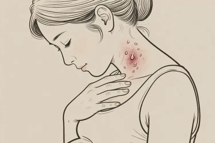 孕婦脖子偶爾長濕疹可不可以根治(圖2)